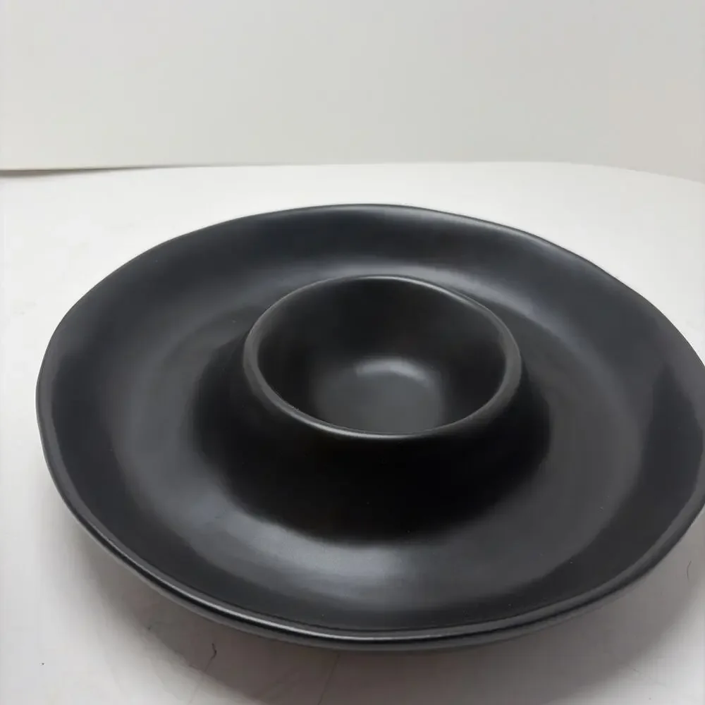 New Rae Dunn Halloween Spooky Witch Hat Chip Dip Platter